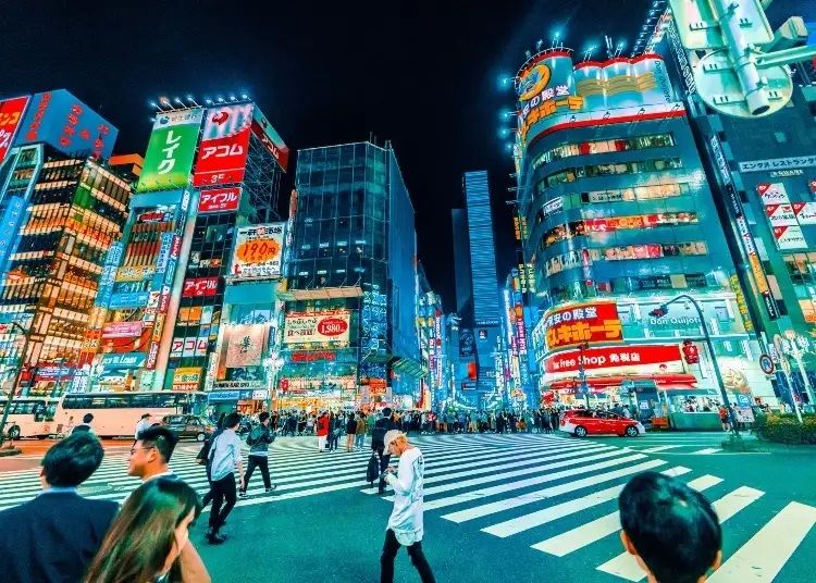 quận shinjuku về đêm quận shinjuku về đêm